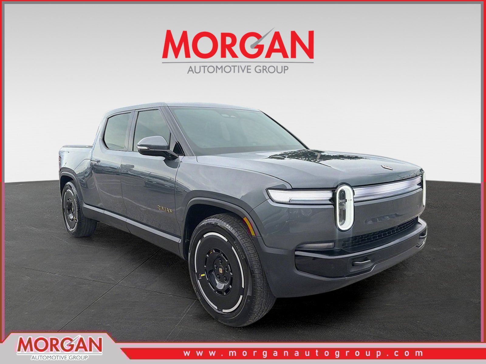 Pre-Owned 2025 Rivian R1T Ascend Tri Motor Crew Cab Pickup in #9288420B |  Morgan Auto Group