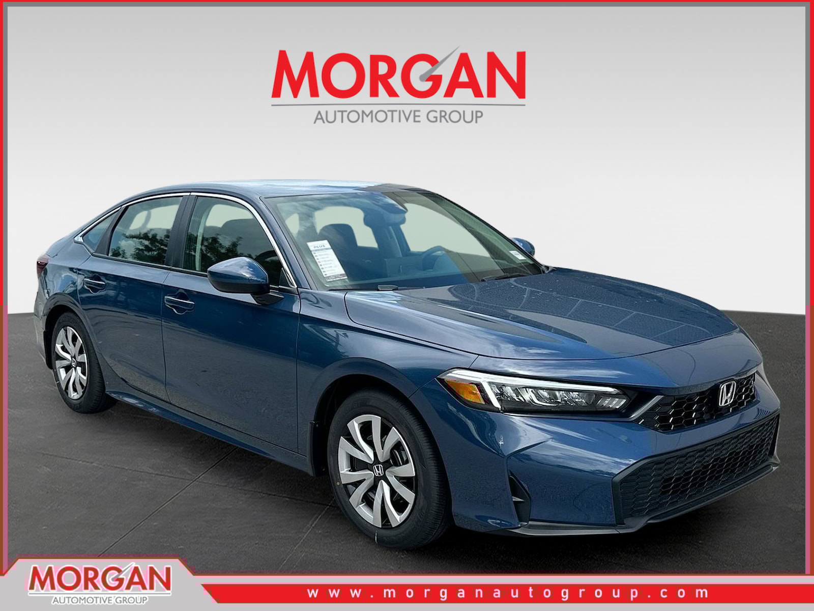 New 2026 Honda Civic Sedan LX 4dr Car in #H522329 | Morgan Auto Group
