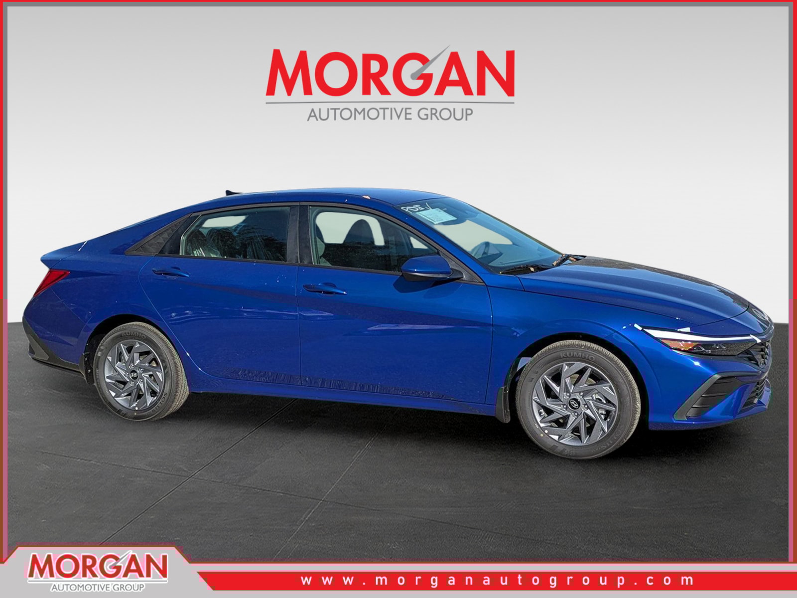 New 2026 Hyundai ELANTRA HYBRID Blue 4dr Car in #H185383 | Morgan