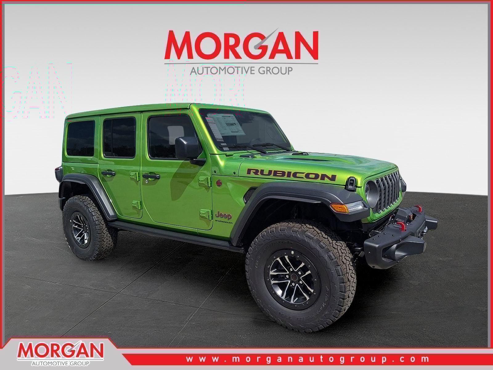 New 2025 Jeep Wrangler Rubicon 4D Sport Utility in #W549004