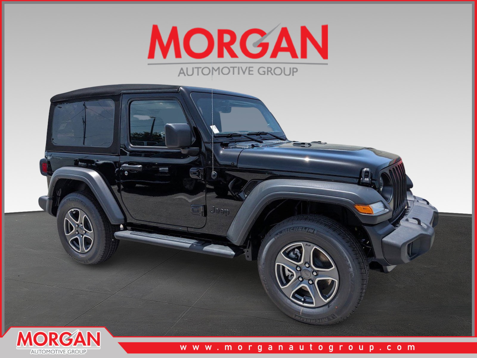 New 2023 Jeep Wrangler Sport 2D Sport Utility in #W633117 | Morgan Auto  Group