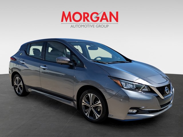 Used 2021 Nissan Leaf SL Plus with VIN 1N4BZ1DV4MC555621 for sale in Tampa, FL